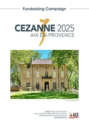 Aix En Provence Cezanne 2025 Fundraising Gb