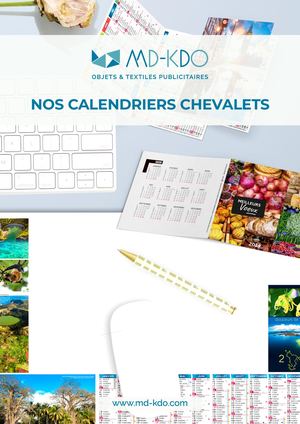 Nos calendriers chevalets
