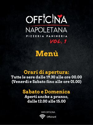 Menu Officina