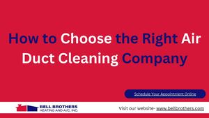 Calaméo - How To Choose The Right Air Duct Cleaning Company