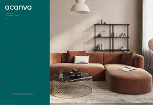 Acanva Modern Sectional Sofa Collection