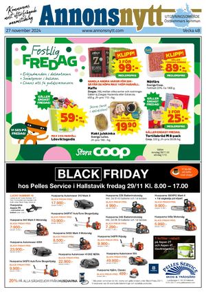Annonsnytt V48 2024