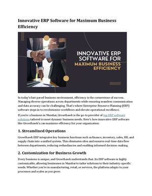 Calaméo - Innovative Erp Software For Maximum Business Efficiency