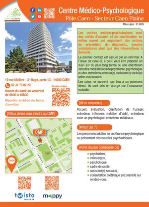 CMP Caen Tour Molière - secteur Caen Plaine