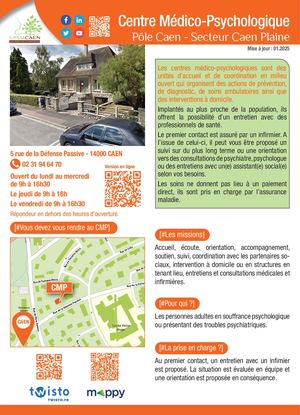 CMP Calvaire Saint-Pierre - secteur Caen Plaine