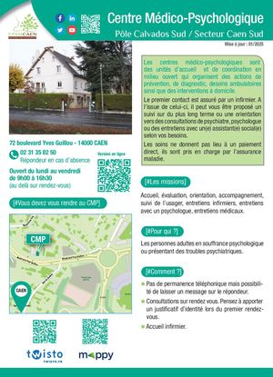 CMP Caen - secteur Caen Sud