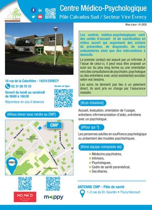 CMP Evrecy - Secteur Vire-Évrecy