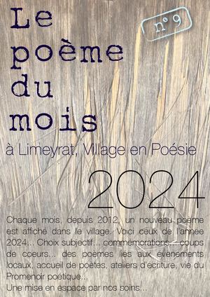Les Poèmes Du Mois N°9