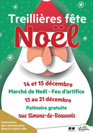 Flyer Treillières fête Noël