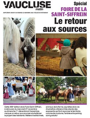 Foire St Siffrein2024 - Présentation