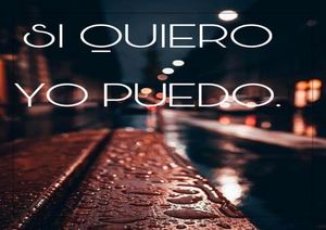 Libro, Si Quiero Yo Puedo