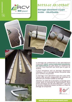 Barrage Absorbant A Jupe