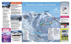 Carte domaine skiable Abondance 2024-2025