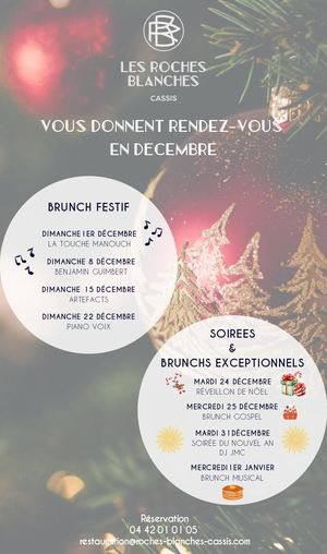 2024 12 Les Roches Blanches - Calendrier du mois