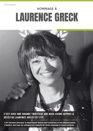 Laurence Greck - Hommage