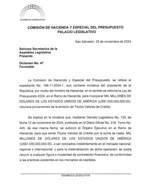 Emisión de $1,000 millones en Deuda 2024