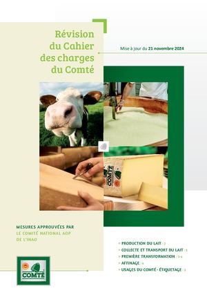 Révision Cahier Des Charges au 21 Novembre 2024