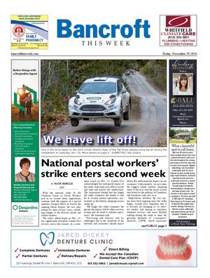 Bancroft This Week Nov 29, 2024