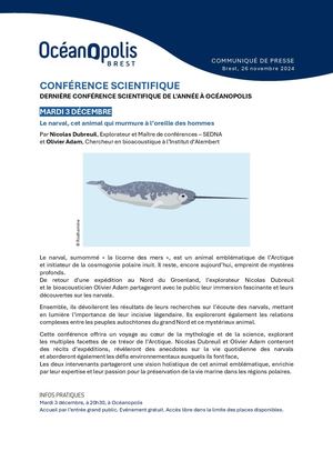 Cp Conference Scientifique Narval 3 decembre 2024