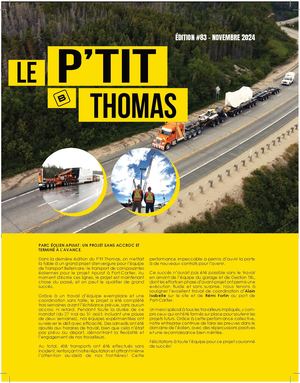 P'tit Thomas - Novembre 2024