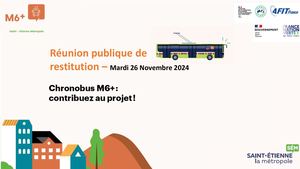 Projet M6+ Bilan de la concertation