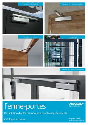 Catalogue Ferme-portes ASSA ABLOY