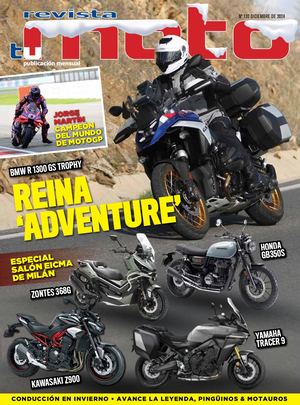 Revista tu moto mes de diciembre 2024. Número 132 y última publicación en papel.