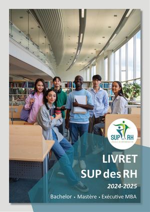 Livret SUP des RH 2024 2025