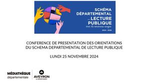 Conférence de présentation des orientations du SDLP Aveyron 2024-2028