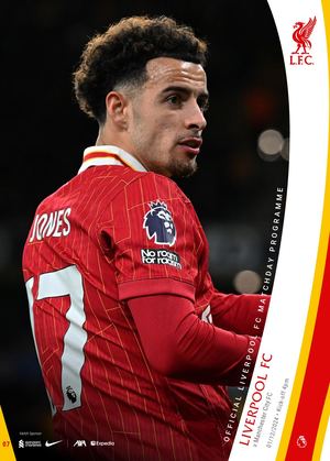Liverpool v Manchester City matchday programme 2024/25