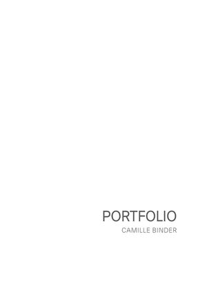 Portfolio_Camille Binder