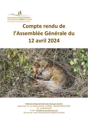 Compte rendu AG 2024