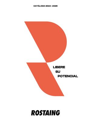 CATALOGUE ROSTAING 2024-2025 - ESP