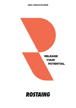 CATALOGUE ROSTAING 2024-2025 - ENG