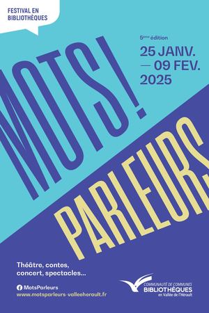 Programme festival Mots parleurs 2025