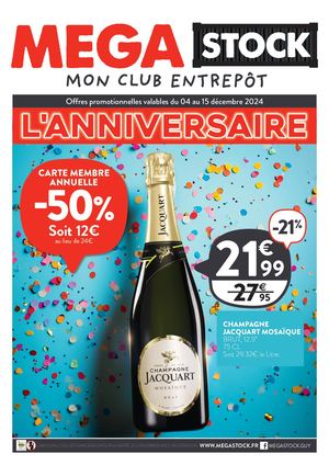 MEGA STOCK Guyane - L' Anniversaire - S49 S50