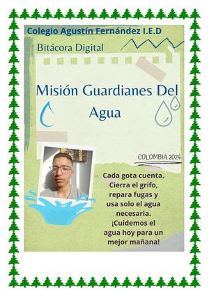 Bitacora Final Guardianes Del Agua Samir Reposo