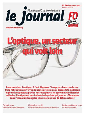 Decembre 2024 / L'optique un secteur qui voit loin