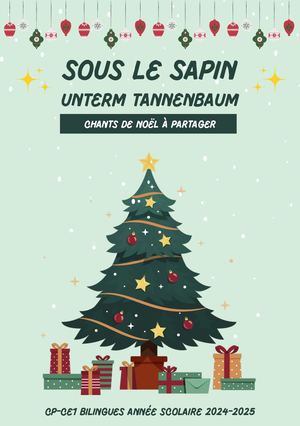 2024 Livret Chants De Noël Français Allemand Bilingue