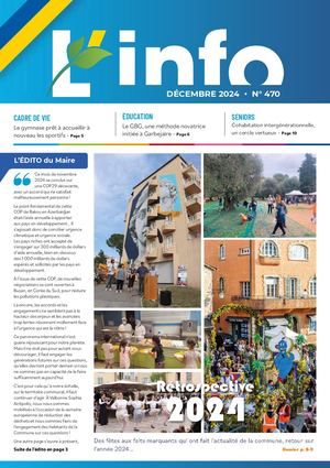 L'info 470 - Décembre 2024