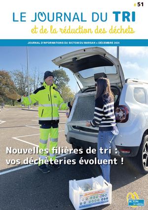 Journal du tri et de la réduction des déchets - n° 51 décembre 2024
