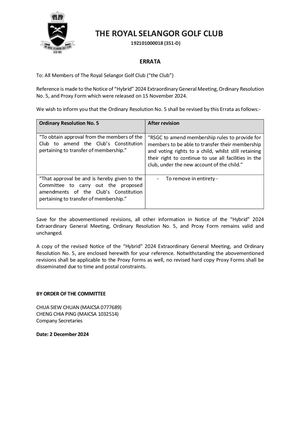 04 RSGC EGM Notice - Errata (07 12 2024)