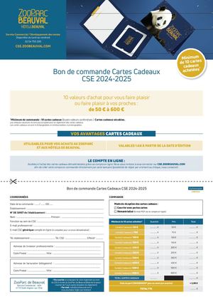 Bdc Cse Carte Cadeau 2024 2025
