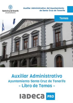Ok Libro De Temas 38 Plazas Auxiliar Administrativo Ayto Santa Cruz