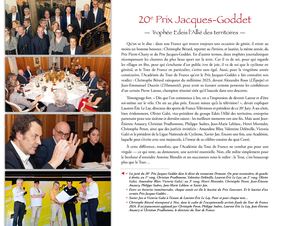 Prix Jacques Goddet Grand Livre du cyclisme français 2024