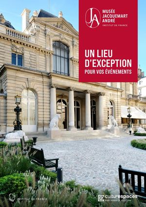 Plaquette Réception Musée Jacquemart-André