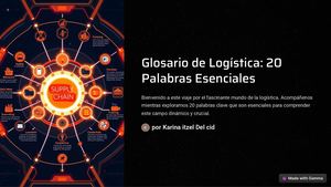 Glosario De Logistica 20 Palabras Esenciales