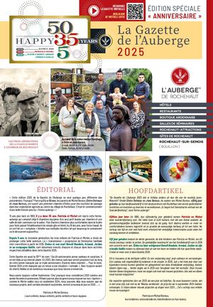 GAZETTE AUBERGE 2025