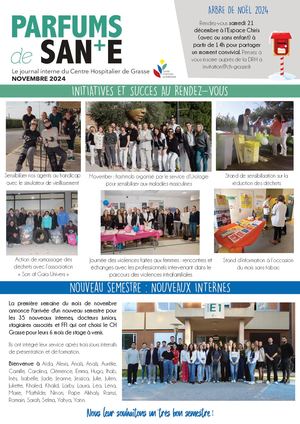 Parfums De Sante Novembre 2024 Ch Grasse