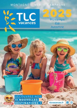 Catalogue LOCATION ETE TLC VACANCES 2025